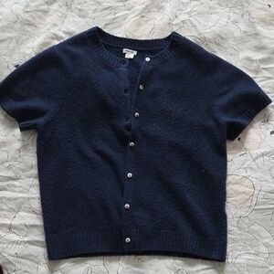 Urban Outfitters Navy Women's Cardigan